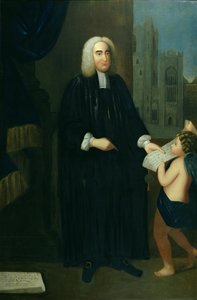 Jonathan Swift的肖像（1667-1745）
